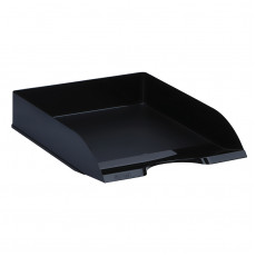 Лоток для бумаг горизонтальный СТАММ Дельта, черный Лоток для бумаг горизонтальный СТАММ Дельта, черный