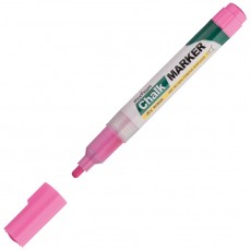 Маркер меловой MunHwa Chalk Marker розовый, 3мм, спиртовая основа, пакет
