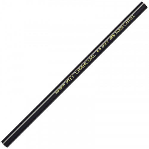 Угольный карандаш Faber-Castell Pitt, мягкий, натуральный