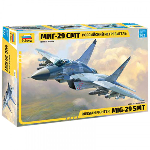 Модель для сборки ZVEZDA Многоцелевой фронтовой истребитель МиГ-29 СМТ, масштаб 1:72