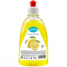 Мыло жидкое Vega Лимон, пуш-пул, 300мл
