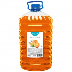Мыло жидкое Vega Апельсин, 5л, ПЭТ
