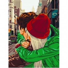 Картина по номерам на картоне ТРИ СОВЫ Любовь, 30*40, с акриловыми красками и кистями