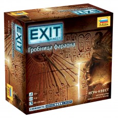 Игра настольная ZVEZDA Exit Квест. Гробница фараона, картонная коробка