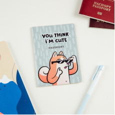 Обложка для паспорта MESHU Cute, ПВХ, 2 кармана