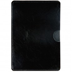 Обложка-карман для паспорта OfficeSpace, кожа, черный