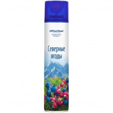 Освежитель воздуха аэрозольный OfficeClean Северные ягоды, 300мл