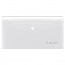 Папка-конверт на кнопке Berlingo No Secret, С6, 200мкм, матовая