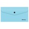 Папка-конверт на кнопке Berlingo Instinct С6, 200мкм, аквамарин