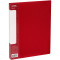 Папка на 4 кольцах СТАММ Кристалл А4, 40мм, 700мкм, пластик, красная Папка на 4 кольцах СТАММ Кристалл А4, 40мм, 700мкм, пластик, красная