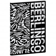 Папка на 2 кольцах Berlingo Monochrome, 24мм, 600мкм, с рисунком, D-кольца, с внутр. карманом