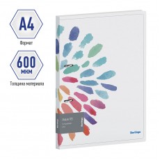 Папка на 2 кольцах Berlingo Aqua XS, 24мм, 600мкм, с рисунком, D-кольца, с внутр. карманом