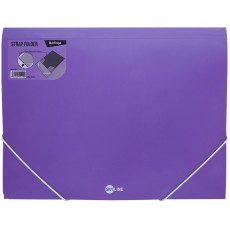 Папка на резинке Berlingo Skyline, А4, 500мкм, фиолетовая