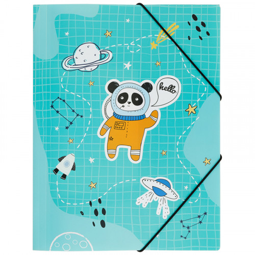 Папка на резинке MESHU Space adventure А4, 500мкм