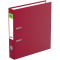 Папка-регистратор СТАММ Стандарт, 50мм, бумвинил, с карманом на корешке, бордовая