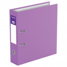 Папка-регистратор Berlingo Standard, 70мм, бумвинил, с карманом на корешке, сиреневая Папка-регистратор Berlingo Standard, 70мм, бумвинил, с карманом на корешке, сиреневая