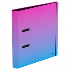 Папка-регистратор Berlingo Radiance, 50мм, ламинированная, розовый/голубой градиент