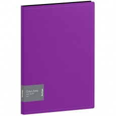 Папка с зажимом Berlingo Color Zone, 17мм, 1000мкм, фиолетовая