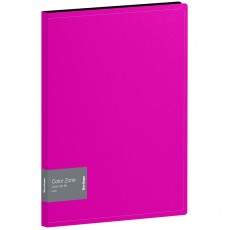 Папка с зажимом Berlingo Color Zone, 17мм, 1000мкм, розовая