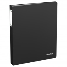 Папка с 80 вкладышами Berlingo Soft Touch, 35мм, 800мкм, черная, с внутр. карманом