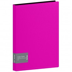 Папка со 100 вкладышами Berlingo Color Zone, 30мм, 1000мкм, розовая