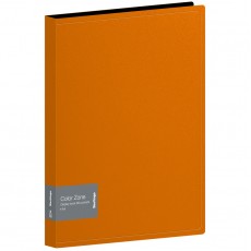 Папка с 80 вкладышами Berlingo Color Zone, 30мм, 1000мкм, оранжевая