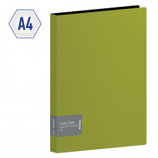 Папка со 100 вкладышами Berlingo Color Zone, 30мм, 1000мкм, салатовая Папка со 100 вкладышами Berlingo Color Zone, 30мм, 1000мкм, салатовая