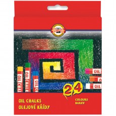 Пастель масляная Koh-I-Noor 8314, 24 цвета, картон. упаковка