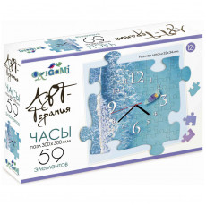 Пазл-часы  59 эл. Origami Море