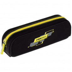 Пенал 1 отделение, 200*50*60 Berlingo Cyber space, силикон