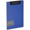 Папка-планшет с зажимом Berlingo Steel&Style А5+, 1800мкм, пластик (полифом), синяя