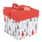 Коробка складная подарочная MESHU Scandi, (15*15*15см), с лентой Коробка складная подарочная MESHU Scandi, (15*15*15см), с лентой