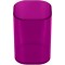 Подставка-стакан СТАММ Фаворит, пластиковая, квадратная, тонированная фиолетовая