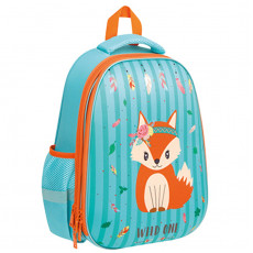 Ранец ArtSpace School Friend Wild Fox 39*30*18см, 2 отделения, 2 кармана, анатомическая спинка