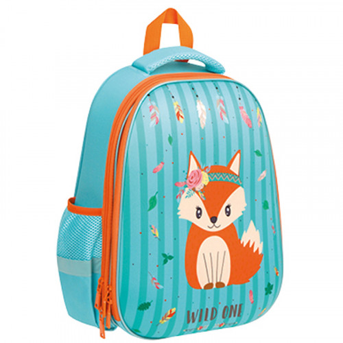 Ранец ArtSpace School Friend Wild Fox 39*30*18см, 2 отделения, 2 кармана, анатомическая спинка