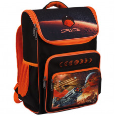 Ранец ArtSpace облегченный Happy School Cosmic 39*28*18см, 1 отделение, 4 кармана, анатомическая спинка