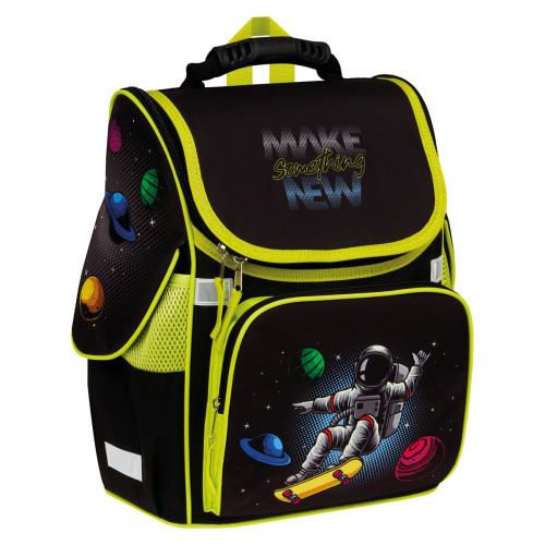 Ранец ArtSpace Junior Make New 37*28*21см, 1 отделение, 3 кармана, анатомическая спинка