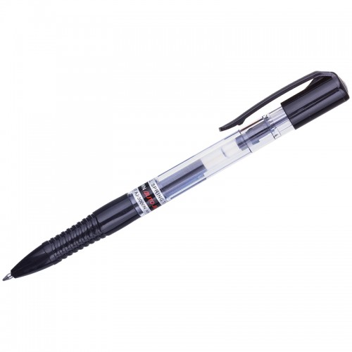 Ручка гелевая автоматическая Crown Auto Jell черная, 0,7мм