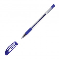 Ручка гелевая OfficeSpace A-Gel синяя, 0,5мм, грип