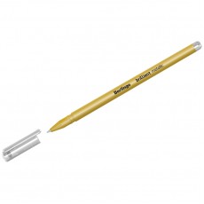 Ручка гелевая Berlingo Brilliant Metallic золото металлик, 0,8мм