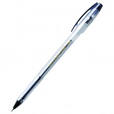 Ручка гелевая Crown Hi-Jell Needle черная, 0,5мм, игольчатый стержень