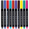 Набор капиллярных ручек Luxor Mini Fine Writer 045 10цв., 0,8мм, европодвес