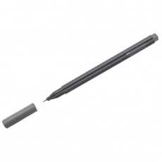 Ручка капиллярная Faber-Castell Grip Finepen теплая серая, 0,4мм, трехгранная Ручка капиллярная Faber-Castell Grip Finepen теплая серая, 0,4мм, трехгранная