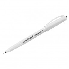 Ручка капиллярная Centropen Liner 4611 черная, 0,3мм, трехгранная