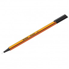 Ручка капиллярная Berlingo Rapido черная, 0,4мм, трехгранная