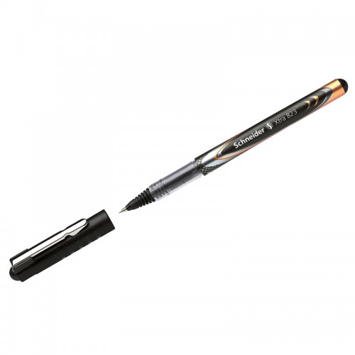 Ручка-роллер Schneider Xtra 823 черная, 0,5мм, одноразовая