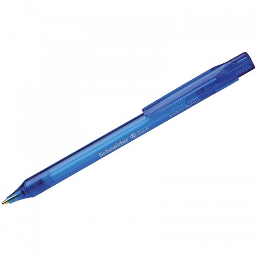 Ручка шариковая автоматическая Schneider Fave синяя, 1,0мм