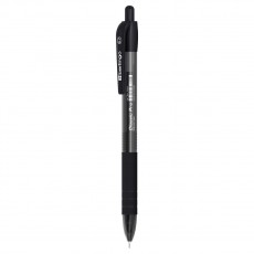 Ручка шариковая автоматическая Berlingo Classic Pro черная, 0,7мм, грип