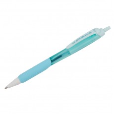 Ручка шариковая автоматическая Uni Jetstream SXN-101-07FL синяя, 0,7мм, грип, бирюзовый корпус