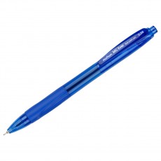 Ручка шариковая автоматическая Munhwa MC Ever синяя, 0,38мм, грип